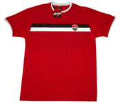 Trinidad et Tobago-Trinidad et Tobago Replica homme T-Shirt Football, Rouge, FR : L (Taille Fabricant : L)