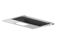 Hp 937419-041, Kabinett + Tastatur, Tysk, Bakgrunnsbelyst Tastatur, Hp, Elitebook X360 1020 G2