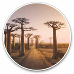 2 x Vinyl Stickers 20cm - Baobab Trees Madagascar Tree Cool Gift #3090