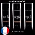 Offre Special Lot 3*27,5 Gr Toppik Poudre Densifiante Toppik Perte Cheveux Calvitie Soins Capillaire 27,5gr Keratine Couleur Chatain