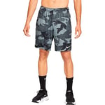 Nike DD1739 M NK DF CAMO AOP Short 5.0 Shorts Mens Smoke Grey/White L