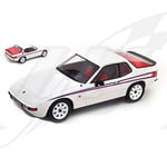 FR- KK Scale PORSCHE 924 MARTINI 1985 WHITE 1.18 - KKDC180722