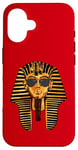 Coque pour iPhone 16 King Pharaoh Tutankhamun Sunglasses King Tut Sunglasses