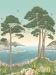 Osborne & Little Coastline Wallpaper Panel, W7680-03