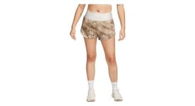 Short deperlant femme nike trail repel 3in beige