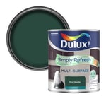 Dulux Simply Refresh Multi Surface Eggsgell Paint - Pine Needle - 750ML