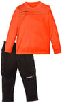 Uhlsport - Maillot de gardien de but - Enfant, adulte mixte, Torwart Match Junior Set, Arancione (Fluo Orange/Schwarz), -