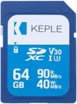 64Gb 32Go Sd Memoire Carte De | Quick Speed Sd Sdcarte Compatible Avec Nikon Coolpix W100, B500, B700 Dslr Digital Kamera | 64Gb Klasse Classe 10 Uhs-1 U1 Sdxc Card