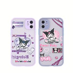 2 Pcs Cartoon Phone Cases,Silicone Case Gel Rubber Full Body Protection Shockproof Cover for For iPhone X/xs,xr,11,11 Pro,12,12Pro Max - For iPhone 12Mini