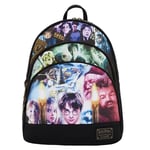 Sac A Dos Harry Potter Loungefly  Trilogy Triple Pocket