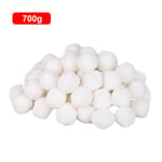 700g - Boule filtrante blanche pour piscine,boules filtrantes de sable, filtre de nettoyage de piscine écologique, Fiber C