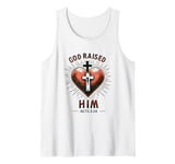 Book of Acts 2,24 ; God raised him. Jesus Christ Bible Tank Top