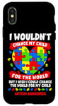 iPhone X/XS Autism Mom Mother Mama Heart Wouldn't Change My Child Case