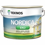 Husfärg Teknos Nordica Eko Bas 3 9L