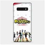 Coque pour Samsung Galaxy S10 Manga My Hero Academia Blanc