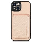 iPhone 15 kolfiber skal - Rosa