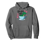 Tea Rex T-Rex Funny Tee For Tea Lovers Drinkers And Dinosaur Pullover Hoodie