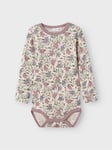 Name It Willow Wool Long Sleeve Body - Jente - Rosa - 92