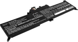 Kompatibelt med Lenovo ThinkPad Yoga 260(20FE-002DAU), 15.2V, 2900 mAh