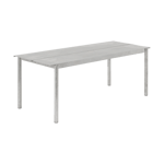 Muuto Linear Steel Table bord 200x75 cm Warm galvanized steel