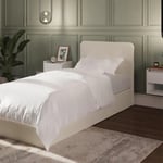 GFW Chiswick Single Side Lift Ottoman Bed - Natural