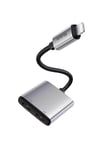 Mcdodo CA-5560 2-in-1 lightning to 2x lightning audio adapter USB hub