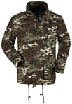 Black Premium by EMP Army Field Jacket Winter Jacket dark camo