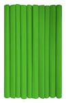 Interdruk - Crepe Paper Rolls for Kids, DIY and Decorations - Pack of 10 Reels (50cm x 200cm, 28g/m2) - 22 Light Green