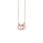 Thomas Sabo Together Forever Necklace in Rose Gold Finish