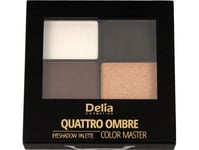 Delia Cosmetics Color Master Quattro Ombre Eyeshadows No. 404 Golden 1Op.