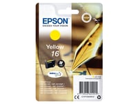 Epson 16 - 3.1 Ml - Gul - Original - Bläckpatron - För Workforce Wf-2010, Wf-2510, Wf-2520, Wf-2530, Wf-2540, Wf-2630, Wf-2650, Wf-2660, Wf-2750