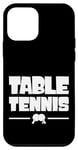 Coque pour iPhone 12 mini Raquette de tennis de table professionnelle