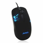 Comfort USB Mouse Gaming 7 Color LED For Desktop PC Laptop Home And Office UK