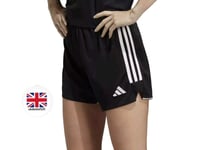 Adidas Womens Shorts XL Trio 23 Black League Shorts Gym Running Casual Training