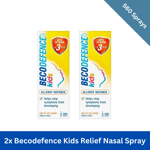 2x Becodefence Kids Hayfever & Allergy Relief Nasal Defence Spray - 20ml