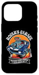 iPhone 16 Pro Roger's Garage Hotrod Classic Car Design for the Name Roger Case