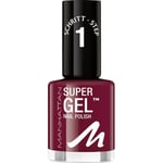 Manhattan Make-up Nails Super Gel Nail Polish No. 685 Seductive Red 12 ml