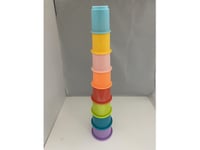 Happy Baby Rainbow Stacking Cups 8 Pcs