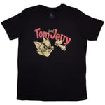 Tom & Jerry Unisex T-Shirt: Retro  (X-Large)