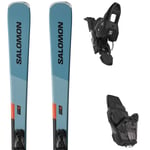 SALOMON E S/max 6 + M10 Gw L80 Bleu / Blanc Noir 150 2025 - *prix inclut code SINGLE14 ou SIGLE18