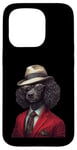 iPhone 15 Pro Poodle Dog Suit Case