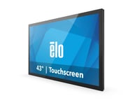 Elo 4304L - Commercial Grade - Led-Skärm - 42.5" - Öppen Ram - Pekskärm - 1920 X 1080 Full Hd (1080P) @ 60 Hz - 500 Cd/M² - 4000:1 - 8 Ms - 2Xhdmi, Displayport, Usb-C - Högtalare - Svart