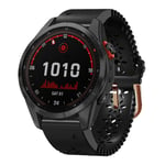 Garmin Fenix ​​7S Solar Silicone klockarmband, 20mm - Svart