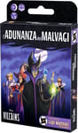 Asmodee, Disney Villains : l'assemblée des méchants, Jeu de société de Bluff et de stratégie, 6-12 Joueurs, 10+ Ans, édition en Italien