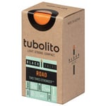 Tubolito Tubo Road Bike Inner Tube - Black / 700c x 18-32mm / 60mm Presta Valve