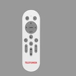 Telefunken - Télécommande RVB/CCT avec Support, Piles incluses - Convient pour Les Articles Direkt Smart Telefunken WiFi RGB - Blanc - 155 x 45 x 21 mm (L x l x H)