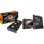 Gigabyte GeForce RTX 4070 WINDFORCE OC 12GB Graphics Card & B550 AORUS ELITE V2 Motherboard ATX - Supports AMD Ryzen 3rd Gen Processors AM4, Twin 12+2 Phases Digital VRM