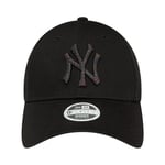 Casquette FEMME New Era 9Forty® coton noire