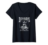 Womens Disney Cinderella Dreams Do Come True V-Neck T-Shirt