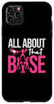 Coque pour iPhone 11 Pro Max Cheerleading Funny All About That Base Cheer Leader Girls